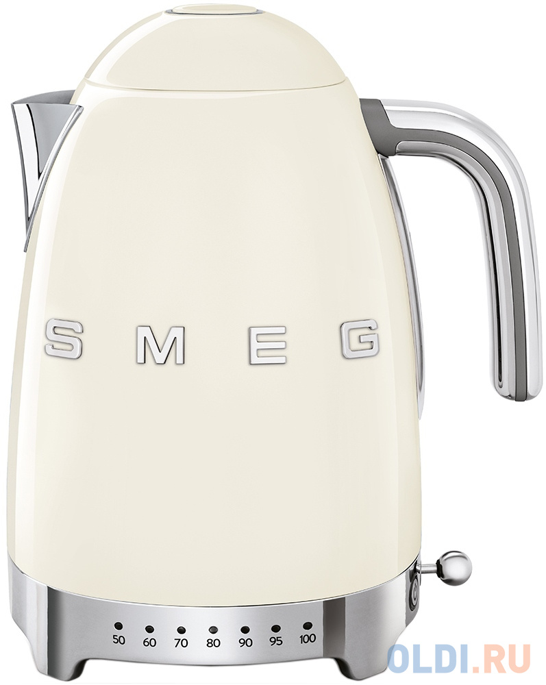 Чайник электрический Smeg KLF04CREU 2400 Вт кремовый 1.7 л металл